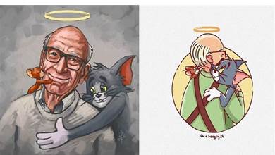 貫穿整個童年！15張感人插圖致敬去世的《貓和老鼠》之父：謝謝你，吉恩‧戴奇